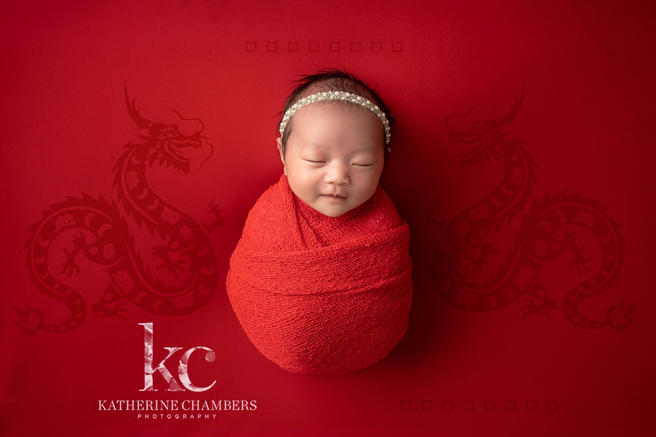 Year of the Dragon Newborn Photography