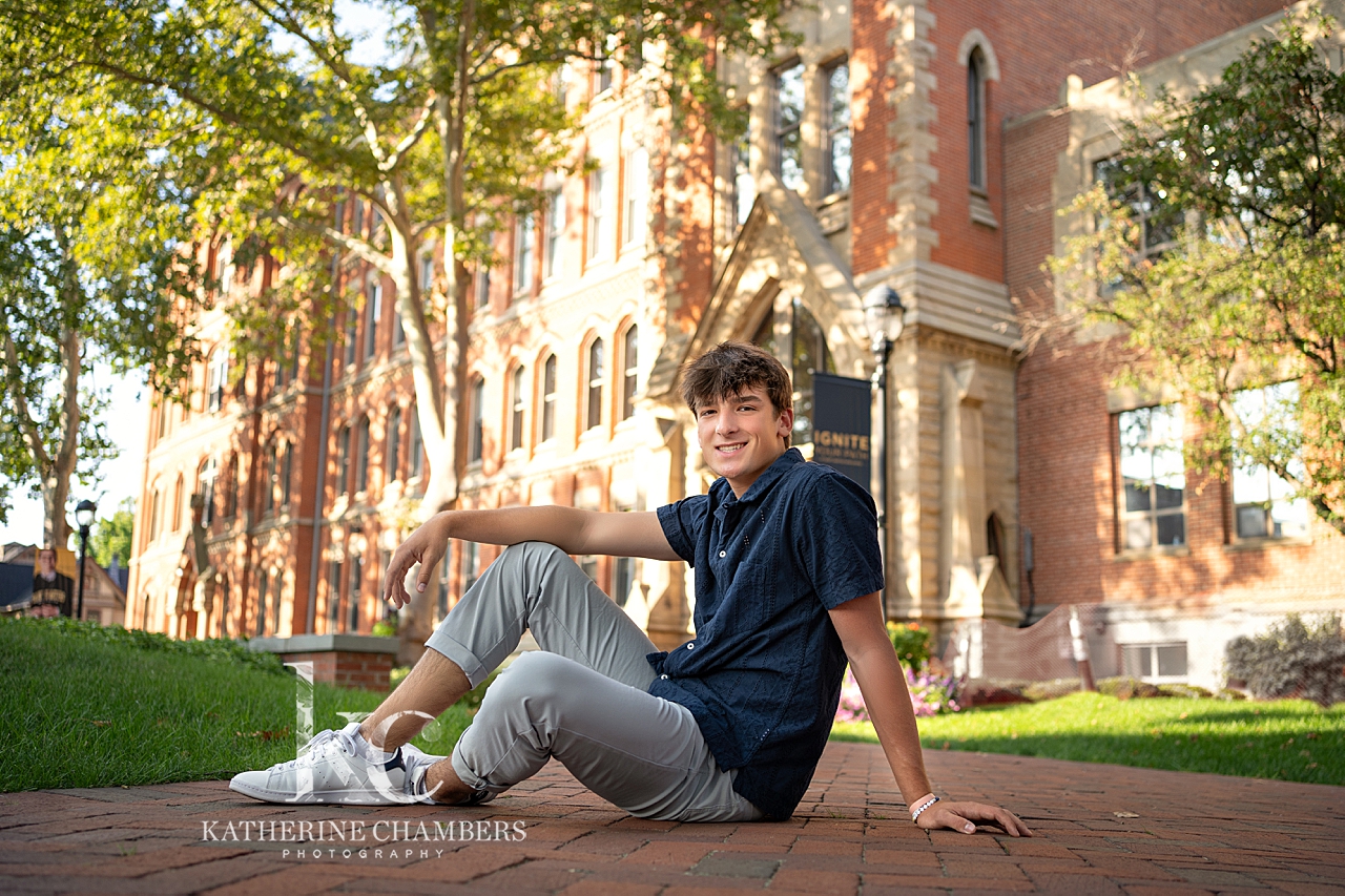 Saint Ignatius campus for Senior Photos