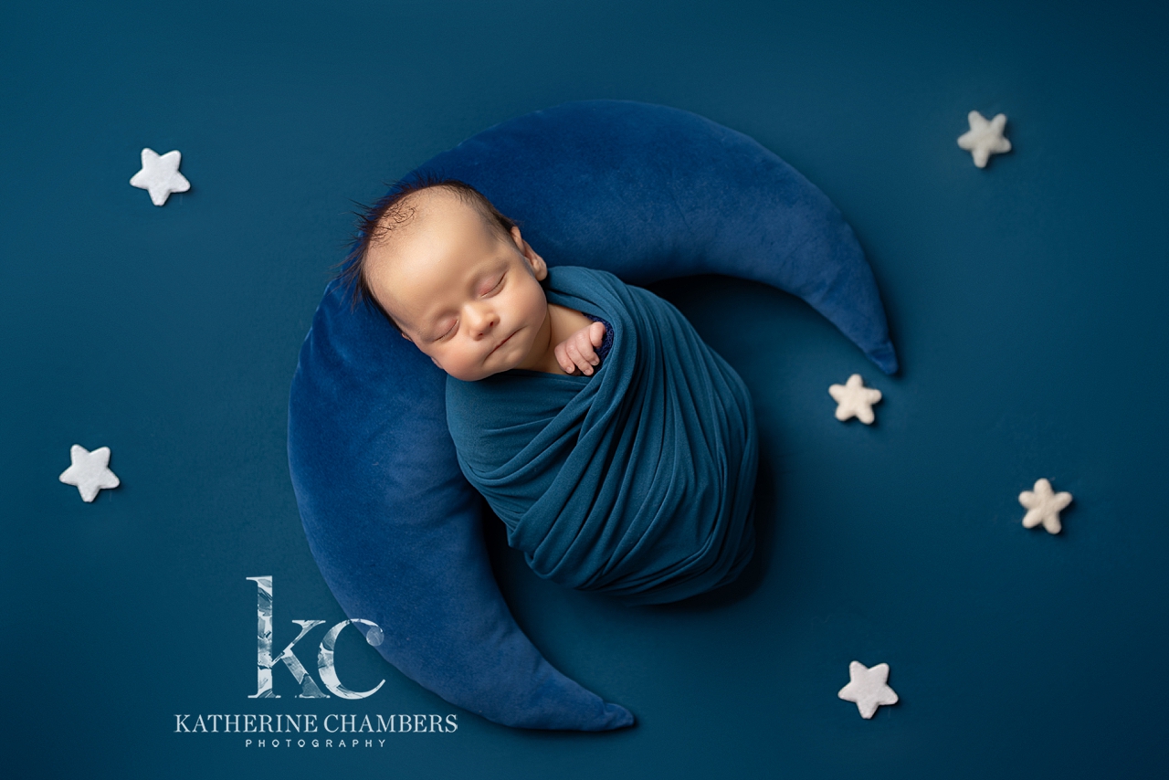 Moon and Stars newborn props