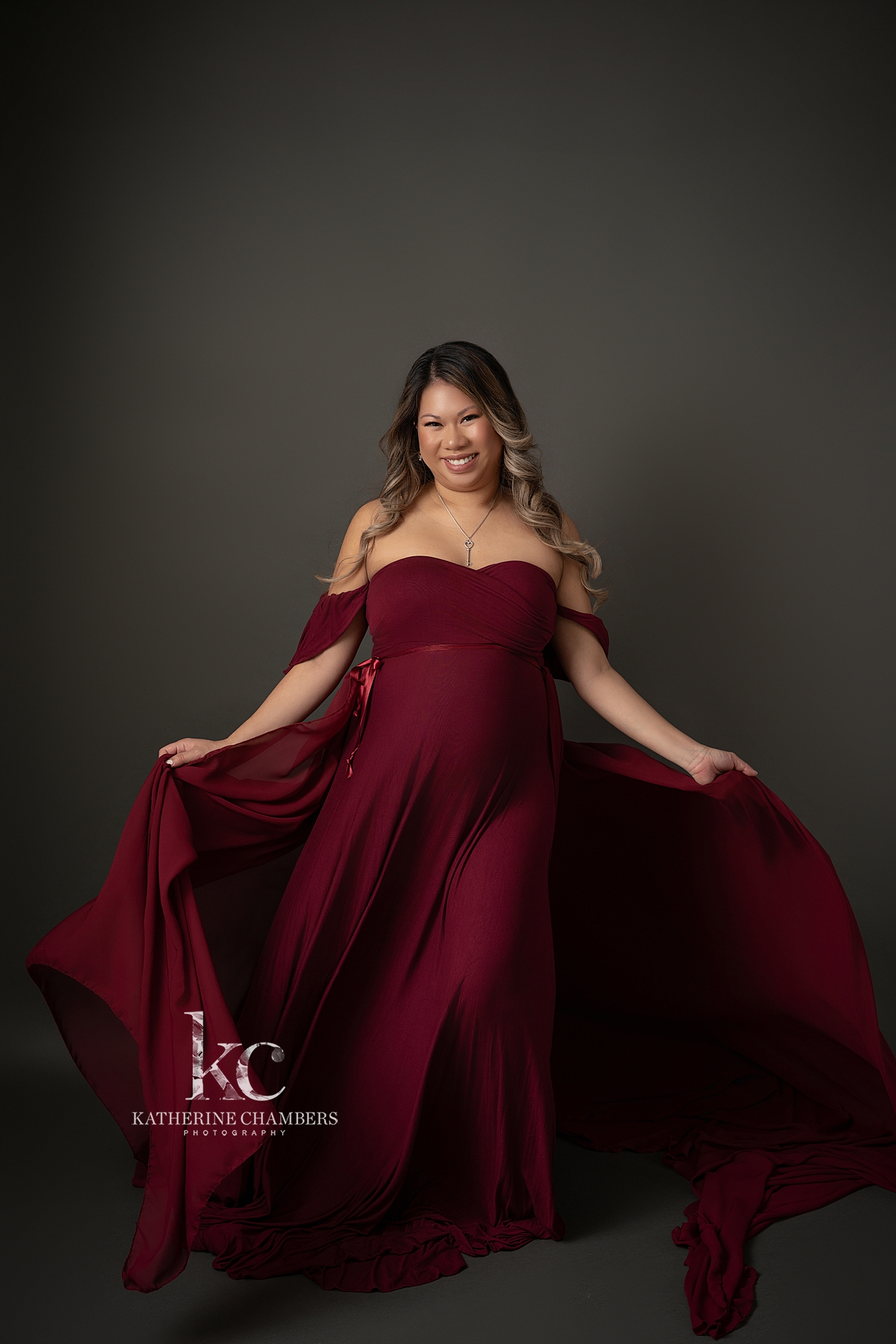 Flowy Maternity Gown