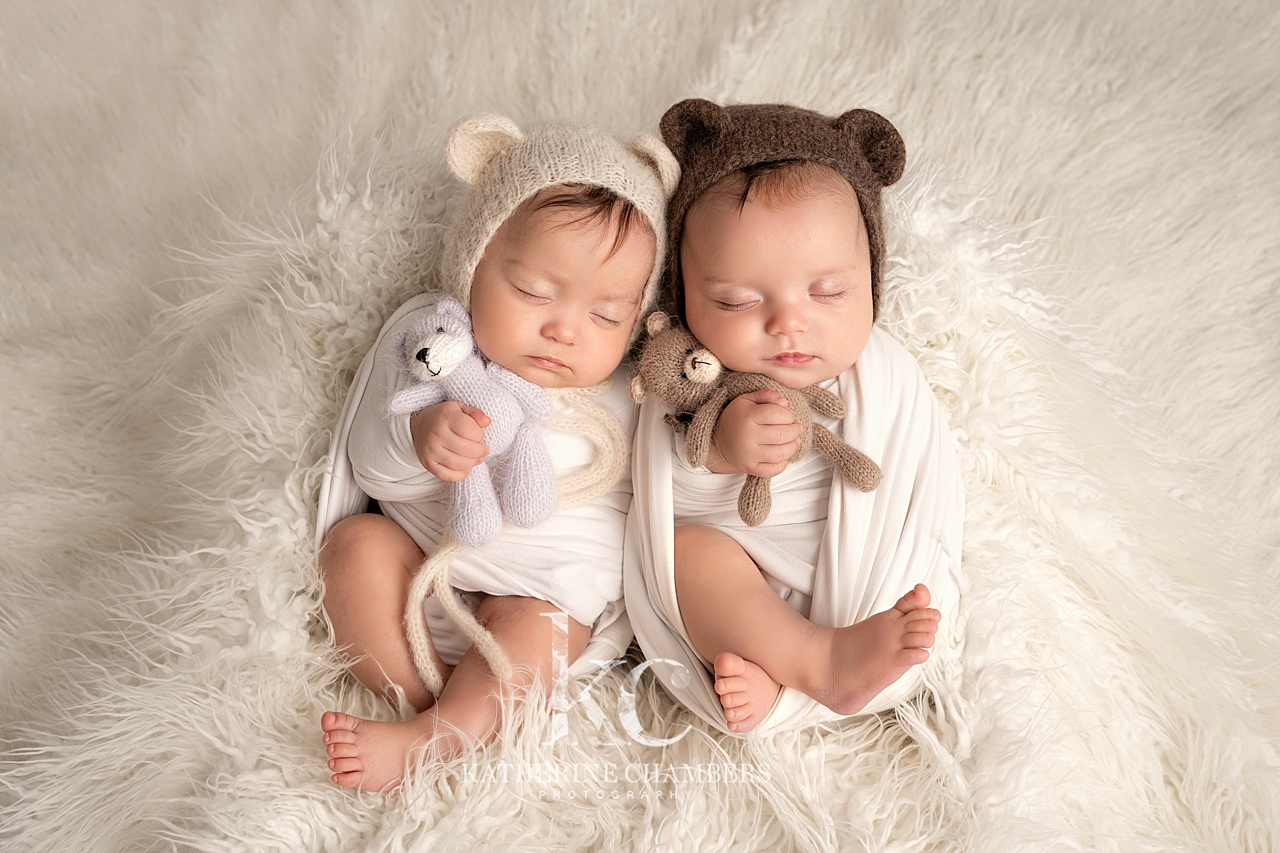 Twin Newborn Photographer Avon Ohio