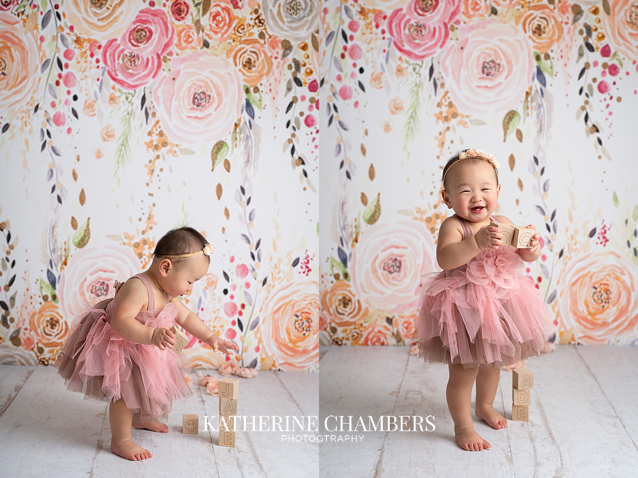 Cleveland Heights Cake Smash Photographer| One Year Baby Girl | Baby Photographer in Cleveland