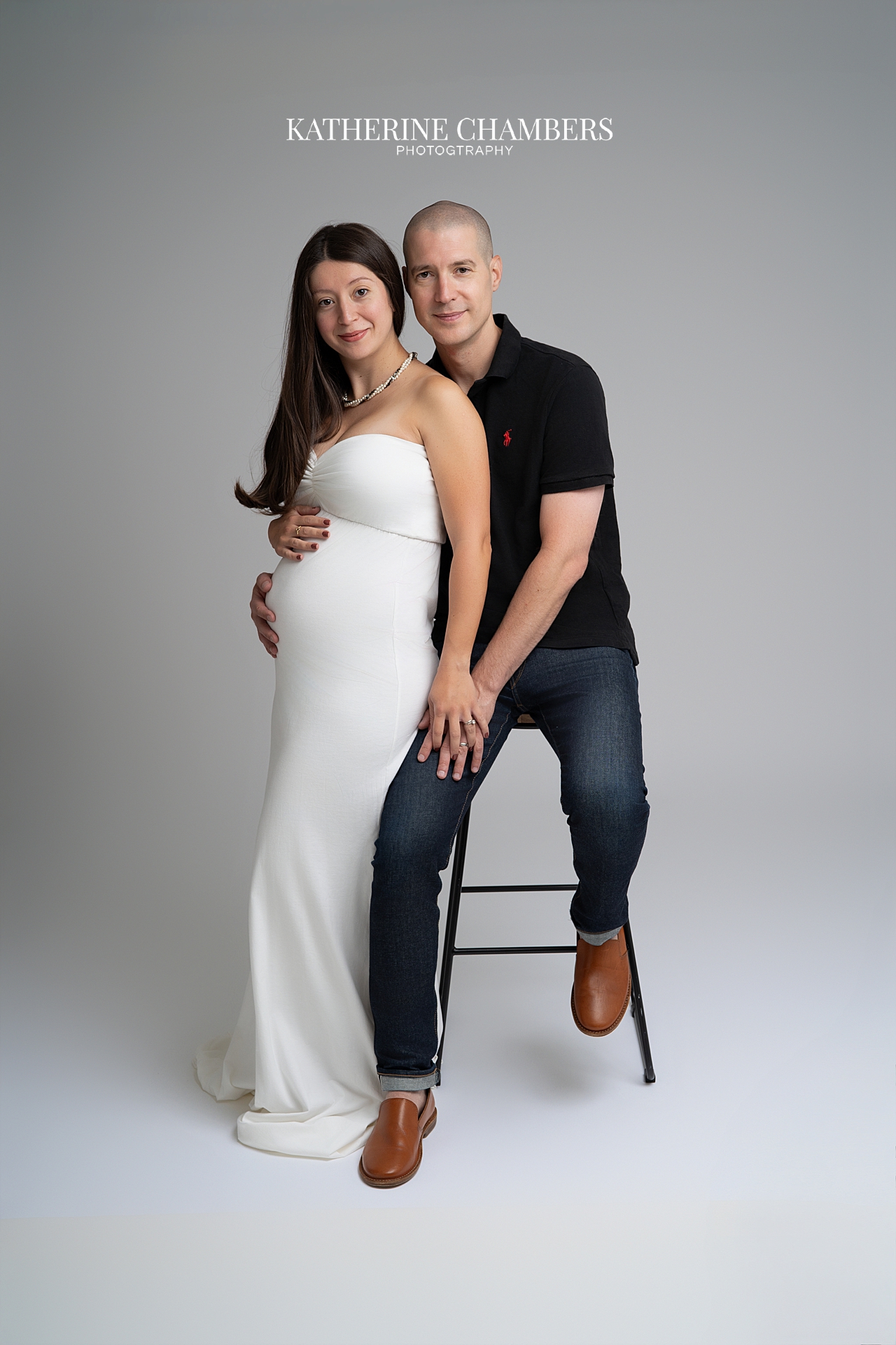 Cleveland Studio Maternity Session