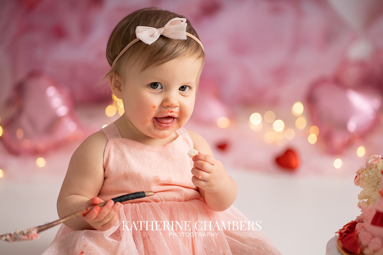 Valentine's Day Cake Smash