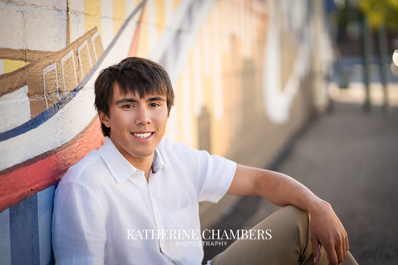 Natural, Laid-Back Senior Photos in Cleveland