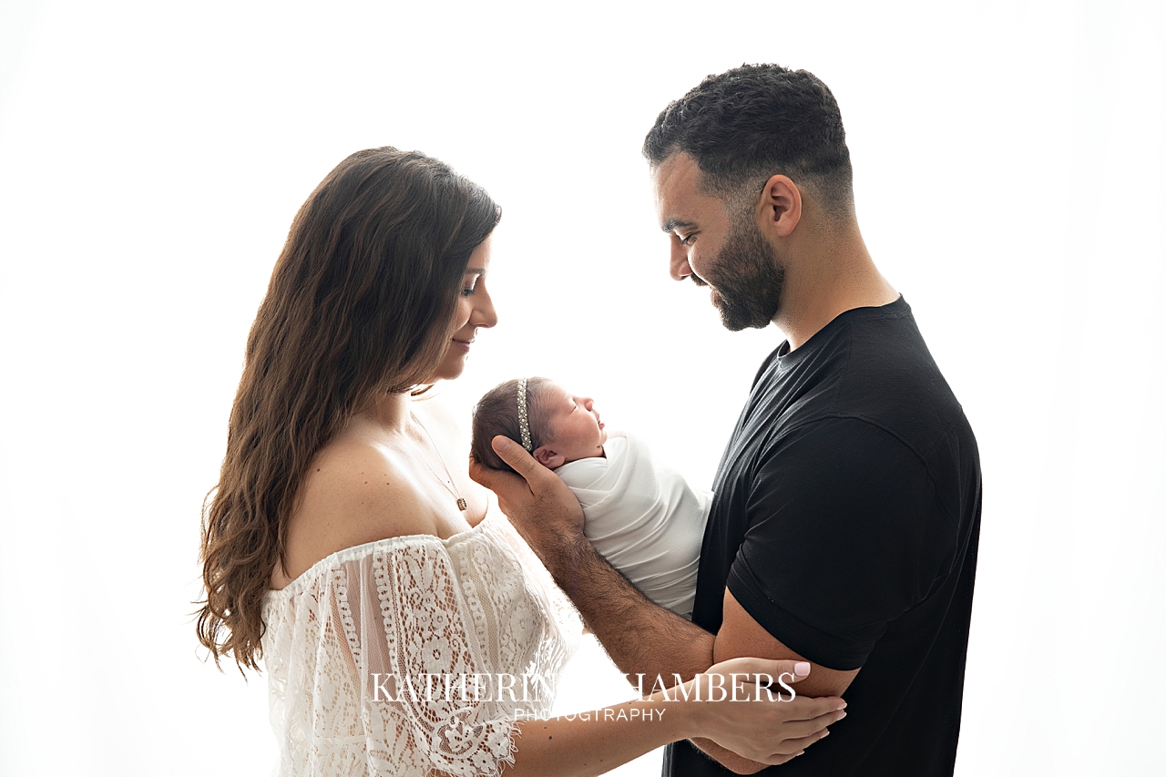 Cleveland Newborn Studio Portraits | Katherine Chambers Photography | Cleveland Family Photography