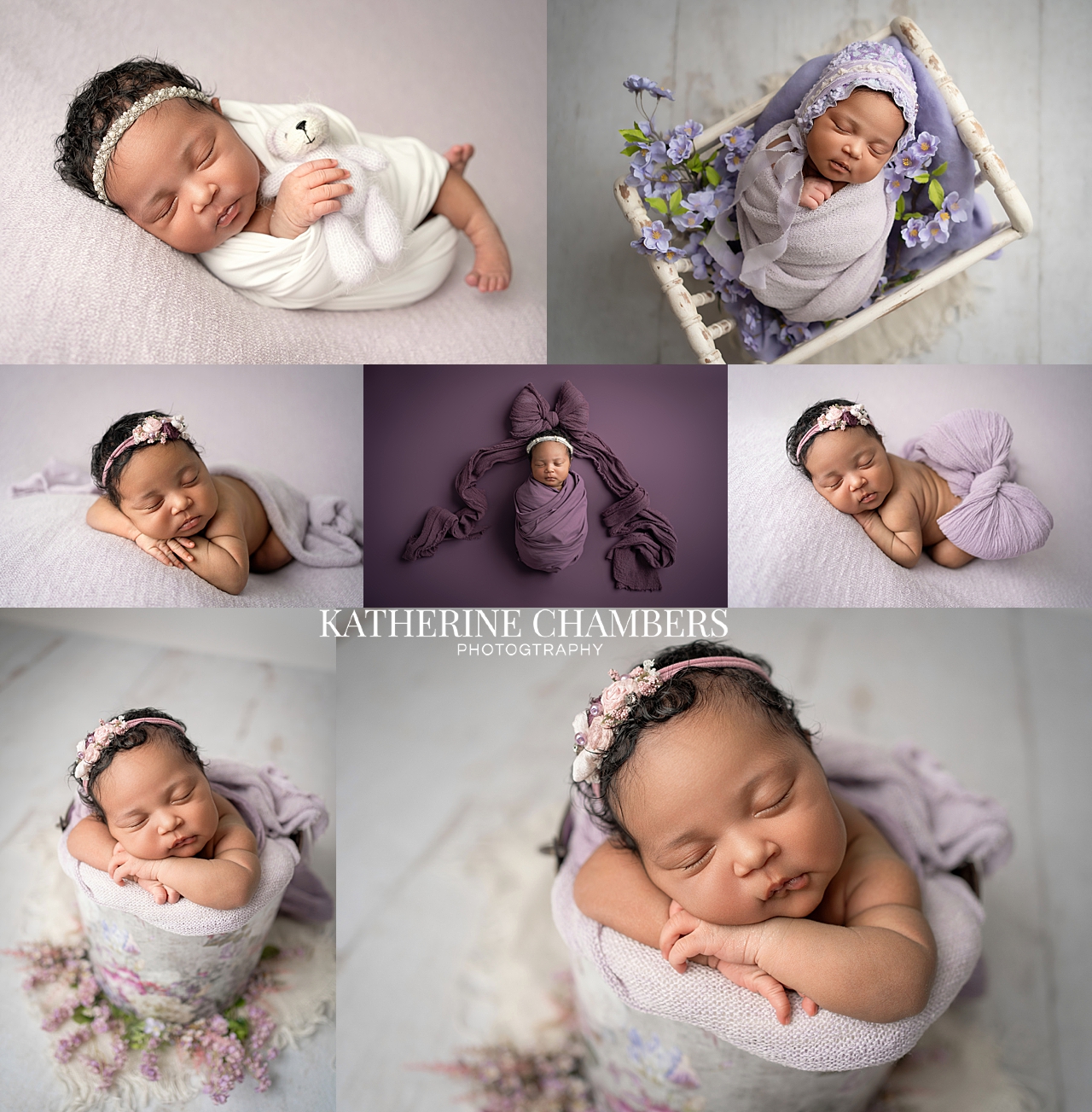 Cleveland Newborn Photographer | Baby Khalia’s Studio Newborn Session
