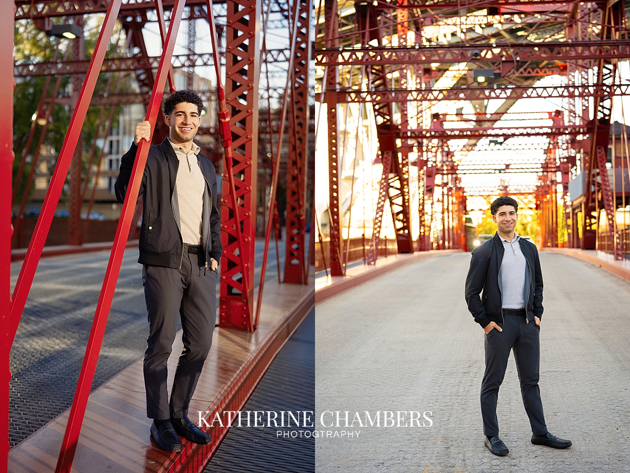 Cleveland Flats senior photos for high school graduate