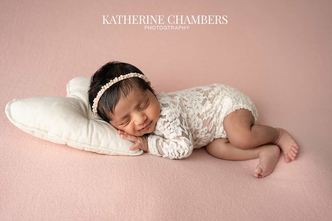 Asha’s Newborn Photography Session | Cleveland Baby Photographer