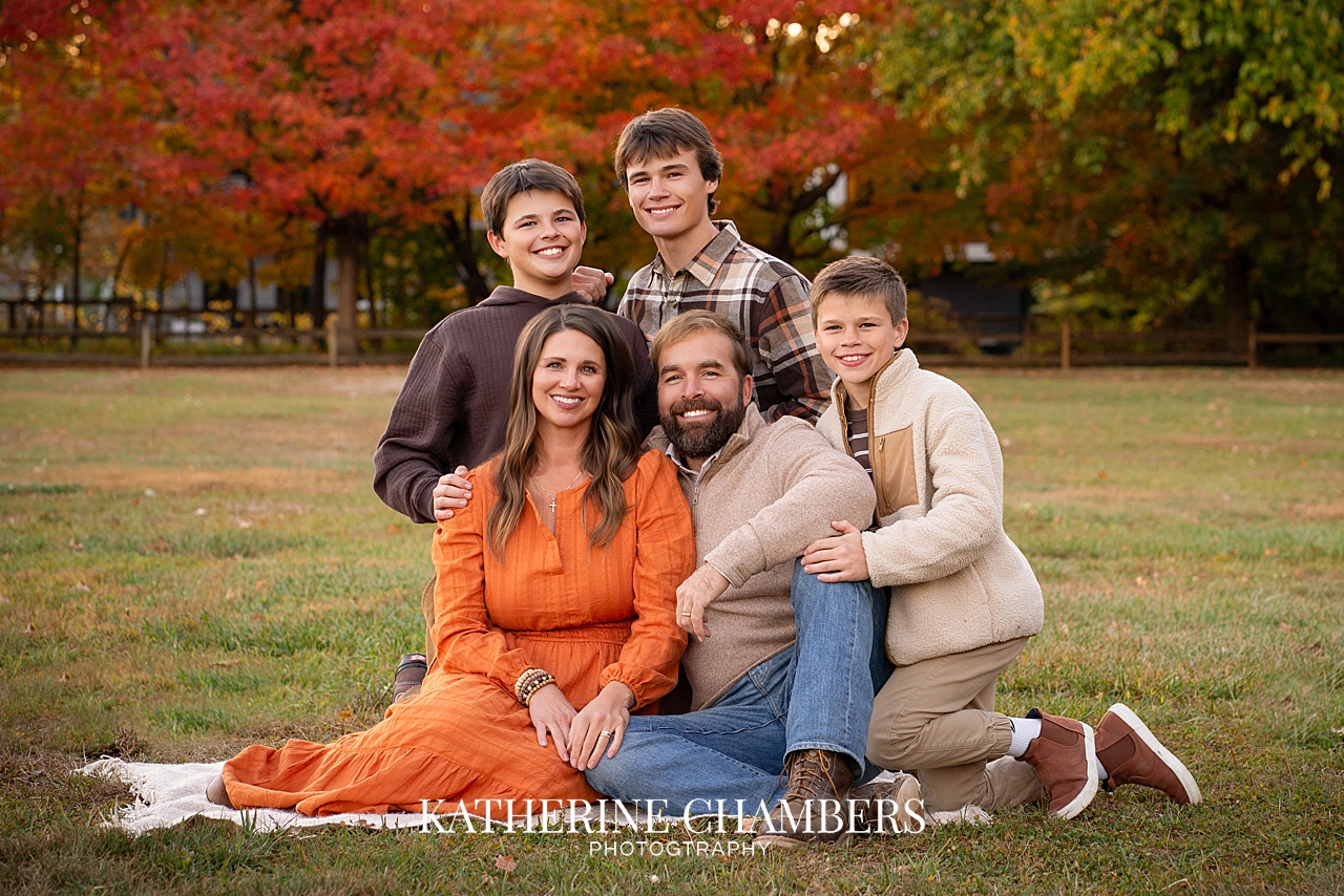 Fall in Cleveland for a family photo session
